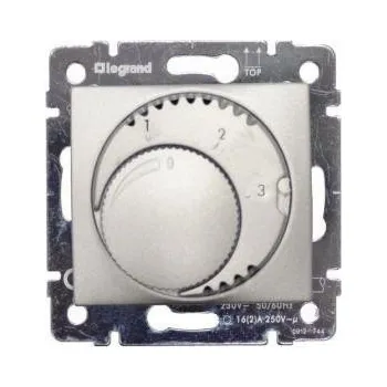 Legrand 770226 VALENA hliník termostat standard