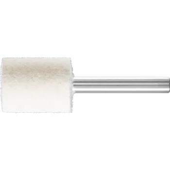 Brusný kotouč Pferd 44100052 | Filcové lešticí tělísko válcové FK ZYA 20x25-6x43 mm, H (tvrdé) s čelním otvorem