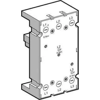 Jistič Schneider Electric LA9ZA32600 Mont. deska PowerPact 100-250A, 3P