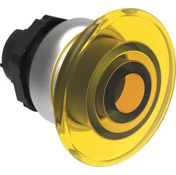 RC model auta LOVATO Electric LPCBL6145 Plastová hlavice prosvětlovací s hřibovým knoflíkem 40mm žlutá