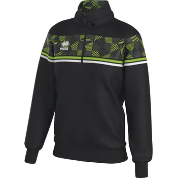 ERREA´ ERREA DIANA Dámská bunda BARVA: černá - světle zelená - bílá, Velikost: XXL Elegantní sportovní bunda pro trénink i volný čas