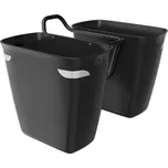 Košík TREK Sada přední postranní brašny a nosiče Fetch+ 2, černá