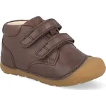 Barefoot dětské kotníkové boty Bundgaard - Petit tmavě hnědé Velikost: 20