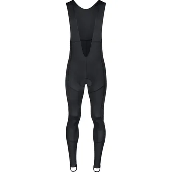 Cyklistické kalhoty cyklo kalhoty FORCE SHARD WINDSTER se šráky a vl črn - XL