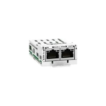 Schneider Electric VW3A3601 Přídavný komunikační modul EtherCat, 2 konektory RJ45.