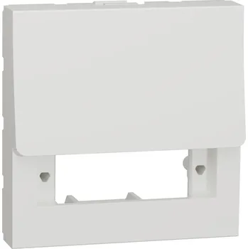 vypínač Schneider Electric NU943818 Unica - Centrální deska SC/SC APC duplex, Bílá