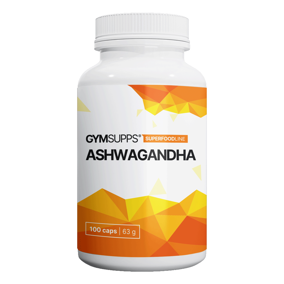 GymSupps Ashwagandha - 100 kapslí