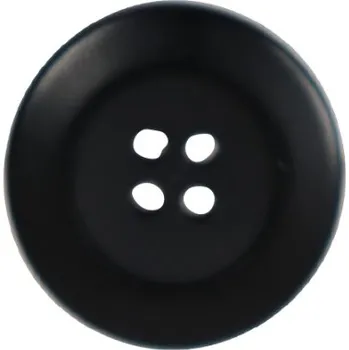 Knoflík Knoflík oblek černý 9783/32/5 - Černá, 20mm