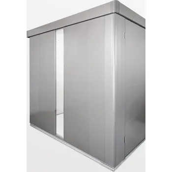 Zahradní domek Biohort Neo- prosklený panel do stěny zahradního domku- 3 barvy Barva: Stříbrná metalíza 47034