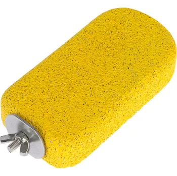 Hračka pro ptáka TIAKI Bidýlko pro ptáky široké z pemzy 13,5 × 7 × 2,8 cm pro malá zvířata