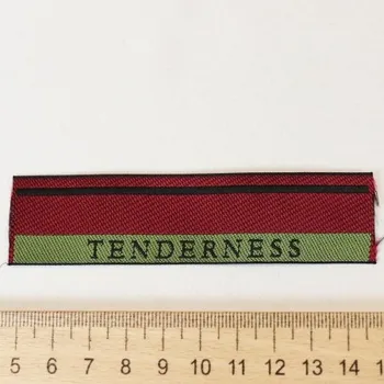 Nášivka nášivka VÍNOVOKHAKI TENDERNESS - , 10x2,5cm