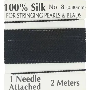 Korálek Hedvábná nit č. 46 (0.8mm)