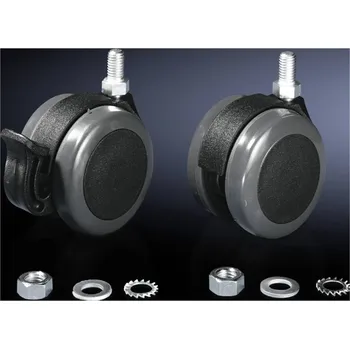 Rozvaděč Rittal CP 6148.000 dvojitá pojezdová kolečka plast, černá, 1 ks