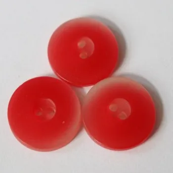 Knoflík Knoflík červený PS76138/32/19 - Červená, 20 mm