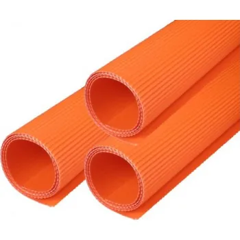 Barevný papír ASTRAPAP Vlnitý papír/lepenka 50x70cm, ORANŽOVÁ, 113021005