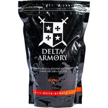 Airsoftová zbraň Airsoft kuličky BB Delta Armory 0.25g/4000