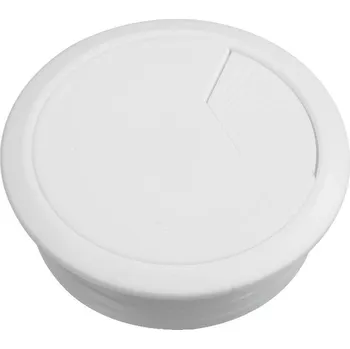 Schneider Electric INS61214 Unica System+ - 2x Kabelová průchodka 60mm, Bílá