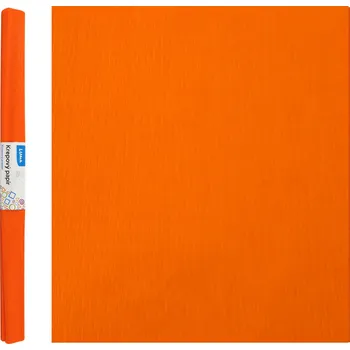 omalovánky Papír krepový oranžový