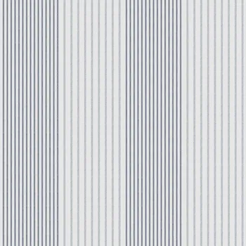 Tapeta ICH Wallcoverings Vliesová tapeta na zeď, modrá, pruhy, 9811-1, Essential Stripes, ICH Wallcoverings, velikost 10,05 x 0,53 m