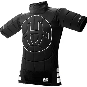 Unihoc Optima Goalie T-shirt Black/White 150/170