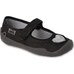 BEFADO 114Y538 dívčí balerínky třpytivě černé 31 114Y538_31