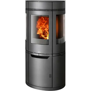 Krbová kamna ABX Kamna krbová Yukon I, černý plech, 5kW