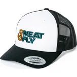 kšiltovka Meatfly Setty Trucker - White/Black one size