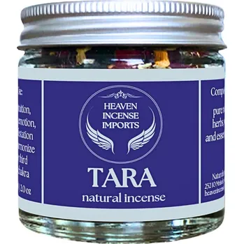 Heaven Incense BOHYNĚ TARA luxusní směs ve skle