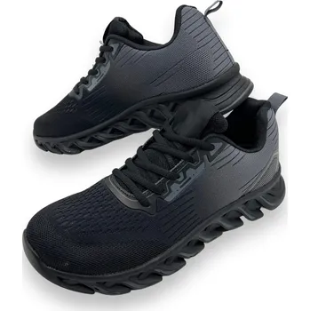 Pánské tenisky Fashion Pánské šedé šněrovací tenisky 08 Barva: Šedá, Velikost: 45