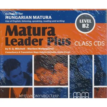 Anglický jazyk Matura Leader Plus Level B2 Audio CDs (anglicko/maďarská verze)