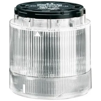 Poplachová siréna LOVATO Electric 8LT7GLB8 signální sloup, blikací modul, Bílá, 24VAC/DC