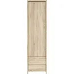 BRW KASPIAN regál REG1D2S, dub sonoma