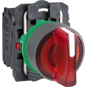 vypínač Schneider Electric XB5AK134B5C0 RU Ovládač otočný provětlený 3 pozice pevné 24vAC DC speciální popis ŠE