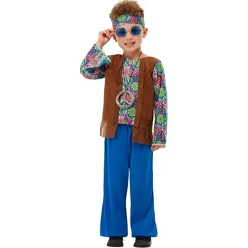 Karnevalový kostým Funiglobal - Kostým hippie pro chlapce - 7-9 years