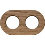 OBZOR DSR 00-00000-1221 Rámeček dvojnásobný dřevěný RETRO, dub