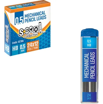 Tuhy do mikrotužky HB, 0,5mm, 24ks/bal A110507