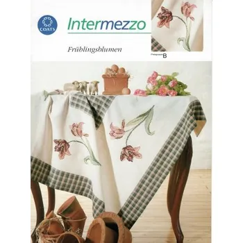 Návod na vyšívání KVĚTY RŮZNÉ - sešit Intermezzo -