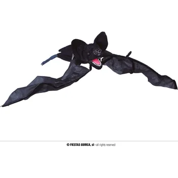 Karnevalový kostým Guirca Pohyblivý netopýr se světlem 31 cm