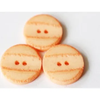 Knoflík Knoflík meruňkový pastel velký 5965/32 - Meruňková, 21 mm