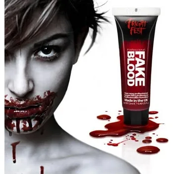 Karnevalový doplněk PaintGlow - Krev umělá 12ml, červená tekutý gel