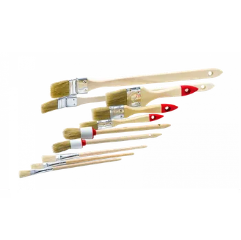 Umělecký štětec Schüller Eh'klar YES 10 dílná sada štětců, 3 ks emailové štětce, 2 ks kulaté štětce, 3 ks ploché št