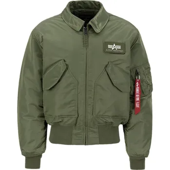 Pánský bomber bunda pánská (bomber) ALPHA INDUSTRIES - CWU 45 - sage-green_100102 - S