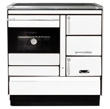 Sporák na tuhá paliva MBS SD KING sporák pravý bílý 7,8 kW, 643780 MBS 643780