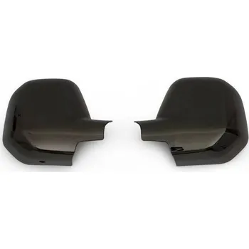 Auto zrcátko Kryty zrcátek Peugeot Partner Tepee 2008- černý