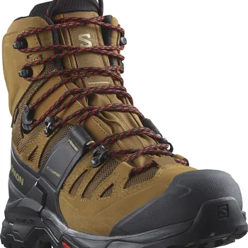Pánská treková obuv Salomon Pánské boty Quest 4 GTX EU 42, Rubber/Black/Fiery Red