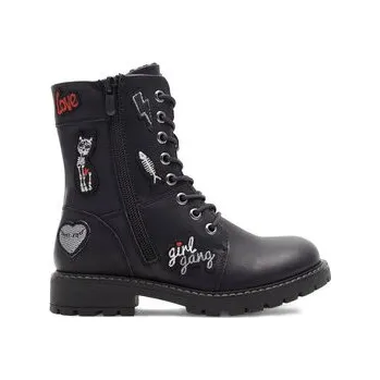 Chlapecké tenisky Turistická obuv Nelli Blu CS2665-06A Černá 32