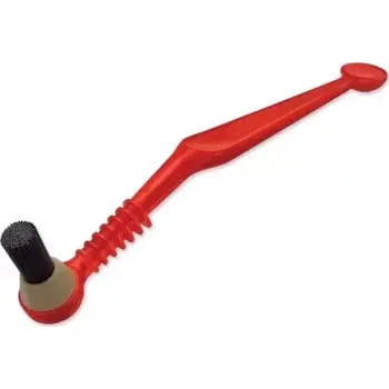 Příslušenství pro přípravu kávy Pallo Kartáč pro čištění hlavy kávovaru červený