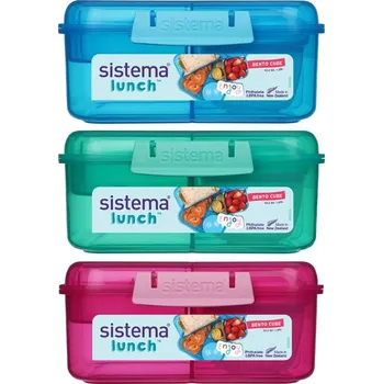 Sistema Lunch Bento Cube 1,25 l +…