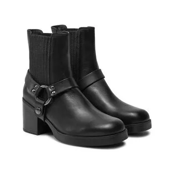 Dámské kozačky Polokozačky Unisa Jelani Stt Černá 41