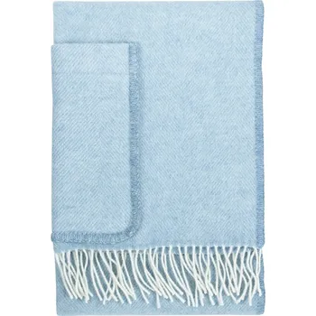 Šála Lapuan Kankurit Šál Arvo, s kapsami / přírodně barvená modrá / Finnsheep